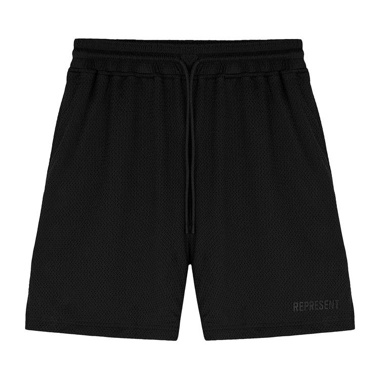 Represent Clo Mesh Short 'Jet Black'