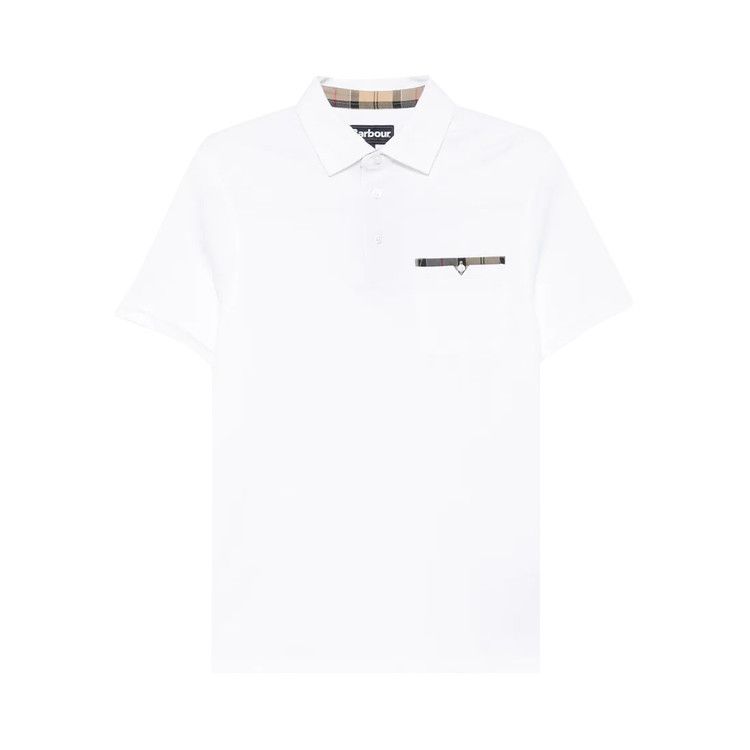 Barbour Corpatch Polo Shirt 'White'