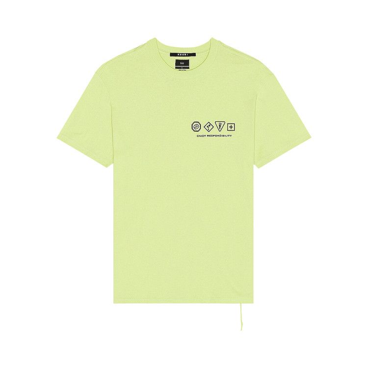 Ksubi Enjoy Biggie T-Shirt 'Daylite Green'