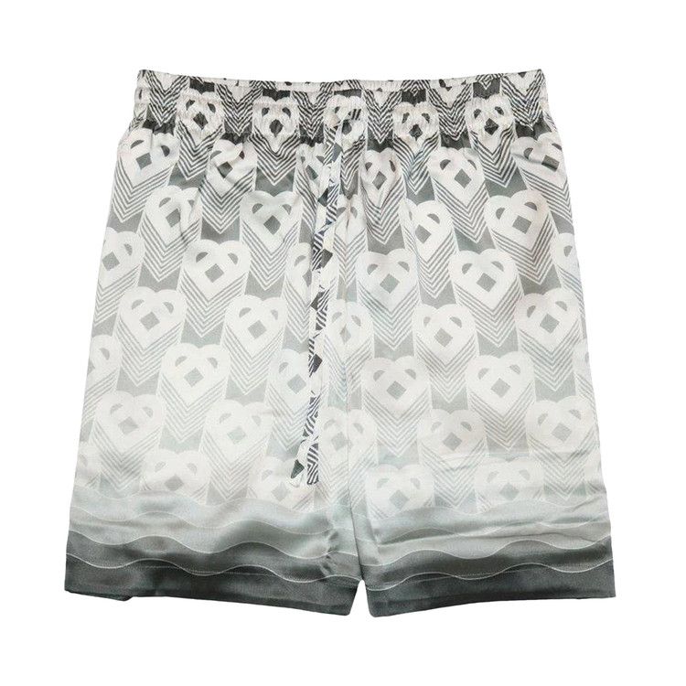 Casablanca Drawstring Shorts 'Grey Gradient'