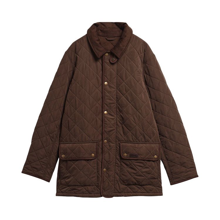 Barbour Thuirsby Polarquilt Jacket 'Dark Olive'