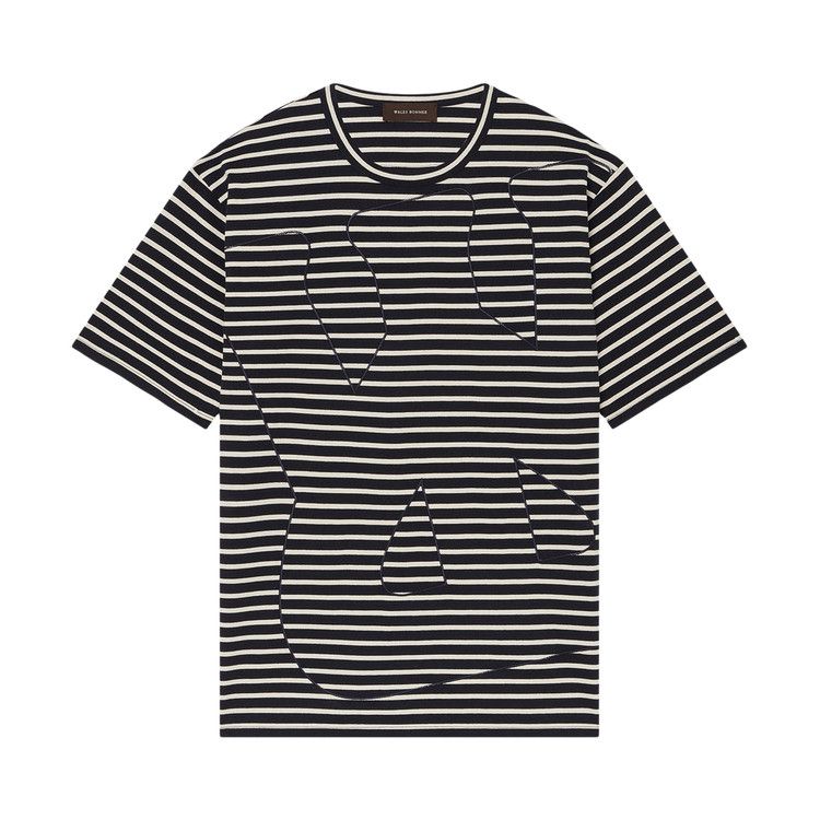 Wales Bonner Crown T Shirt 'Navy/Ivory'
