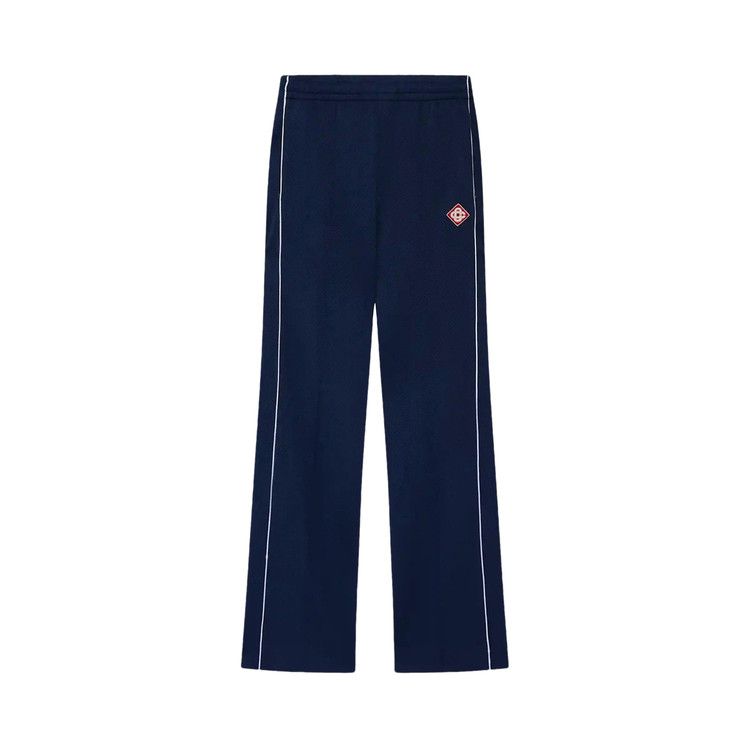 Casablanca Round Pique Track Pants 'Navy'
