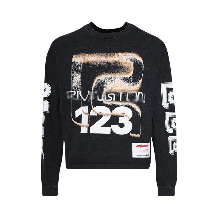 RIVINGTON roi Rebis Meta Alma Cva Long-Sleeve Tee 'Vintage Black/Blue'