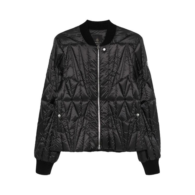 Rick Owens x Moncler Woven Geocamo Flight Jacket 'Black'