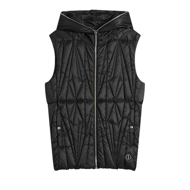 Rick Owens x Moncler Geocamo Ziplock Vest 'Black'