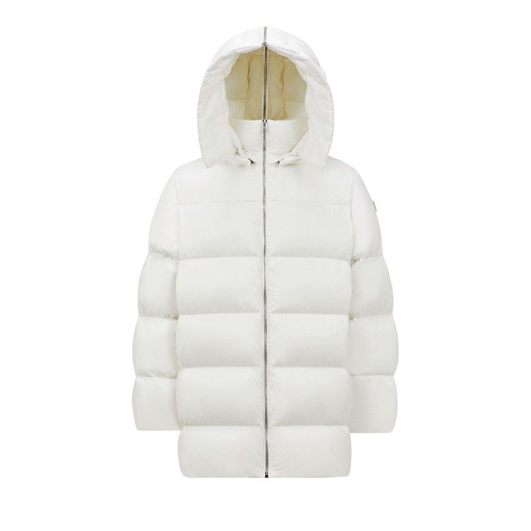Moncler x Rick Owens Woven Hooded Cyclopic Coat 'Milk'