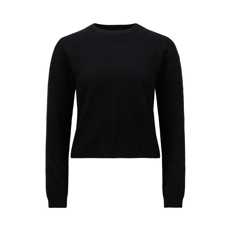 Moncler x Rick Owens Biker Round Neck Sweater 'Black'
