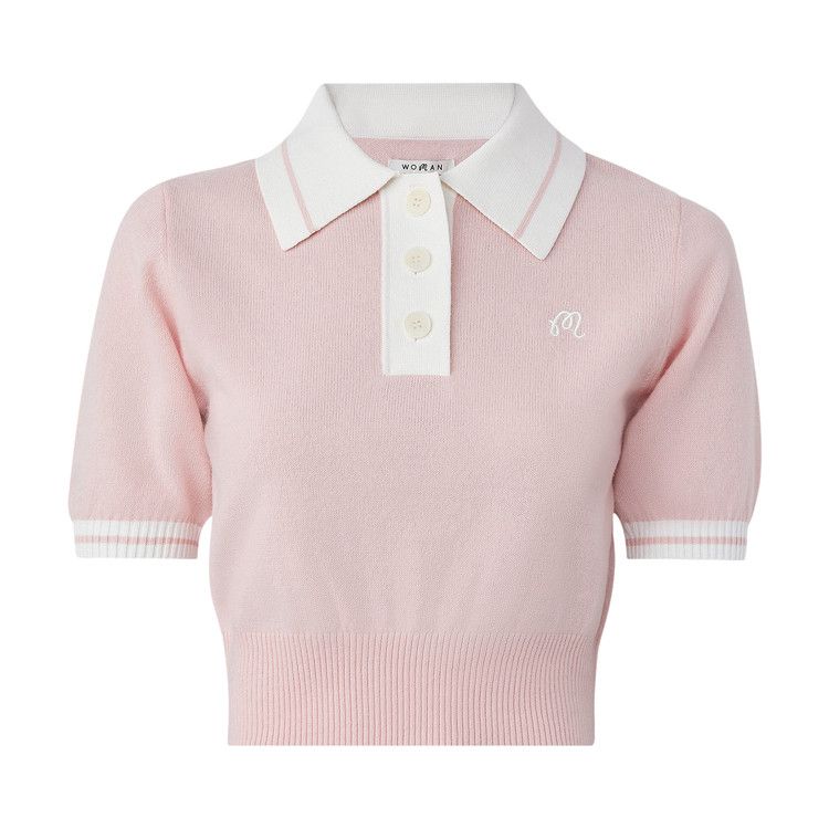 Malbon Mikayla Polo T-Shirt  'Dusty Rose'