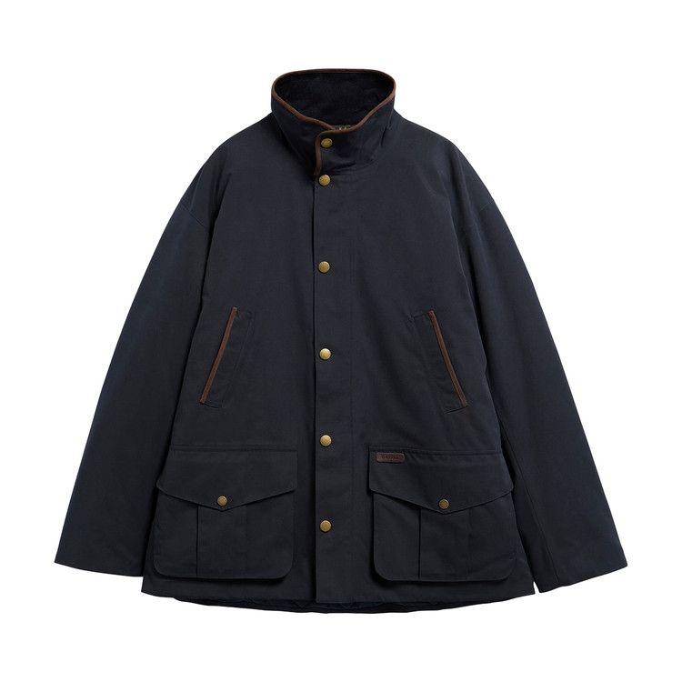 Barbour Bromfield Waterproof Jacket 'Dark Navy'