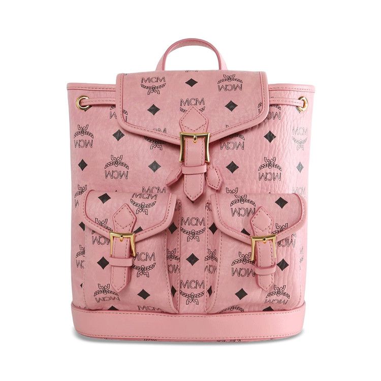 MCM Aren Vi Mini Backpack 'Soft Pink'