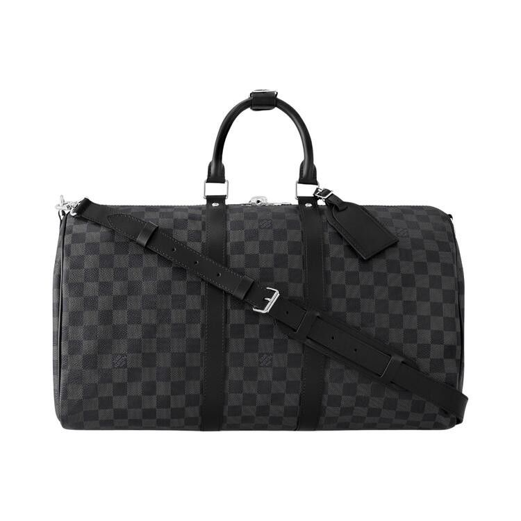 Louis Vuitton Keepall Bandoulière 45 'Black Damier Graphite Canvas'
