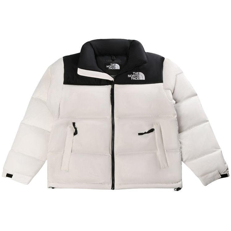 The North Face 1996 Retro Nuptse Jacket 'White Dune/TNF Black'