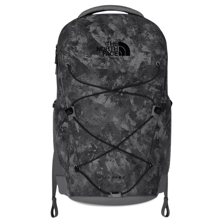 The North Face Jester Backpack 'TNF Black Chalk Texture Print/Smoked Pearl'
