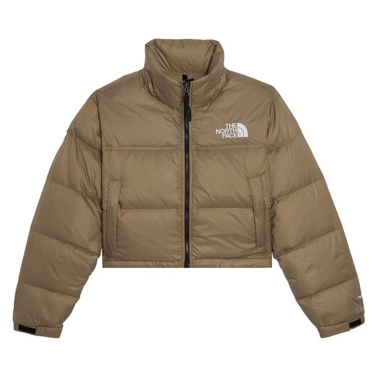 The North Face Nuptse Short Jacket 'Mocha Brown'