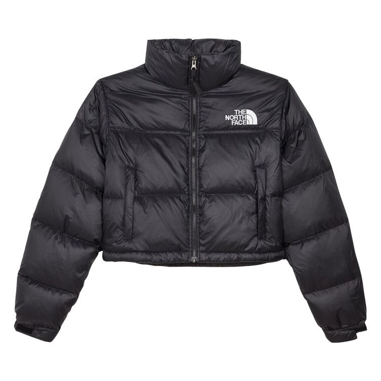 The North Face Nuptse Short Jacket 'TNF Black/TNF Black'