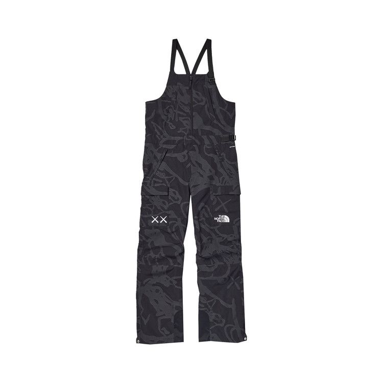 The North Face x KAWS Freeride Bib 'Black Dragline Print'