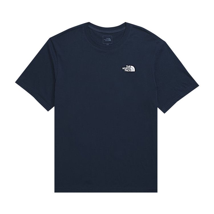 The North Face Evolution Box NSE Regular Short-Sleeve Tee 'Summit Navy'