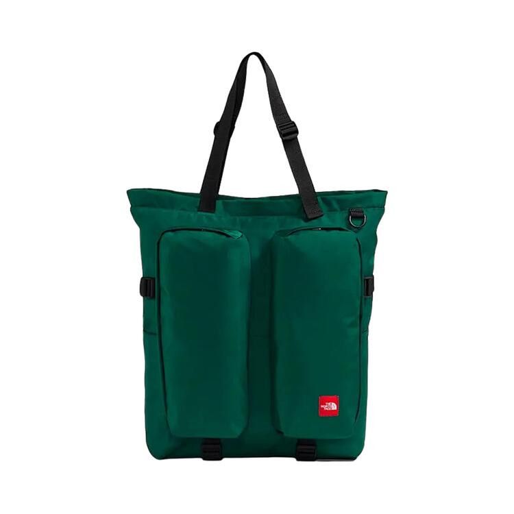 The North Face TNF Red Box Tote Bag 'Hunter Green'