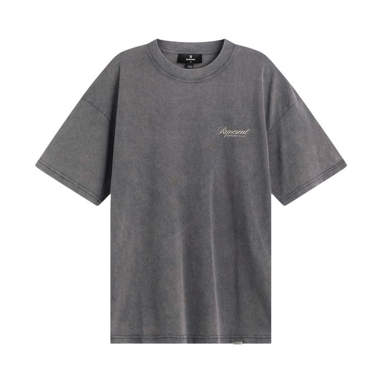 Represent Clo Owners Club Script T-Shirt 'Vintage Grey'