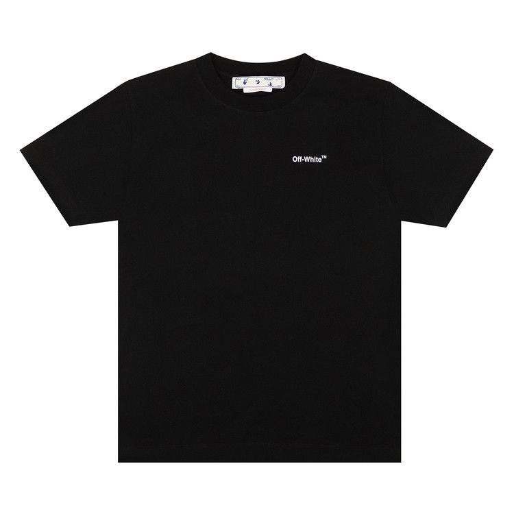 Off-White Caravag Arrow Slim Short-Sleeve Tee 'Black/White'