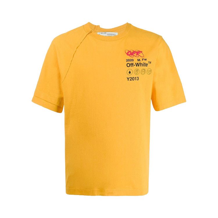 Off-White Industrial Y013 Short-Sleeve Recon Tee 'Yellow/Black'