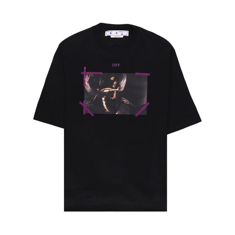 Off-White Arrow Caravaggio Mercy Tee 'Black'