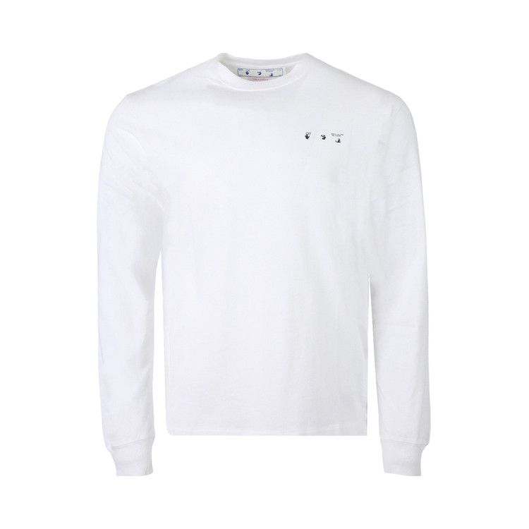 Off-White Caravaggio Paint Skate Long-Sleeve Tee 'White/Black'