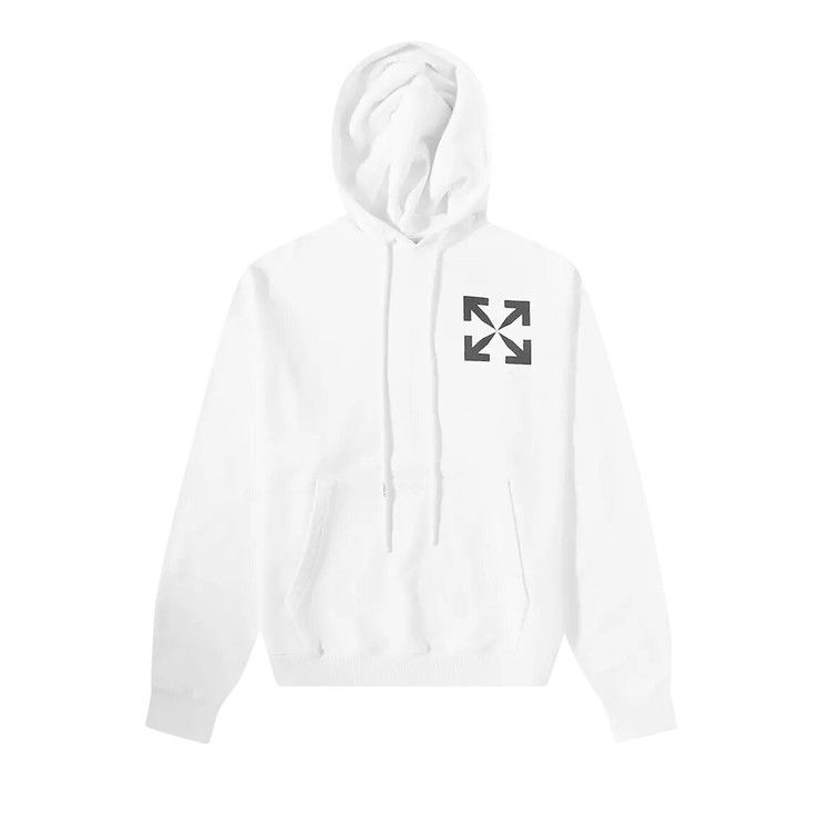 Off-White Single Arrow Over Hoodie 'White/Black'
