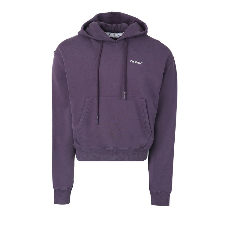 Off-White Caravaggio Crowning Over Hoodie 'Aubergine'
