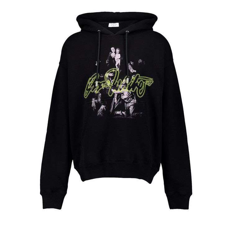 Off-White Script Mary Skate Hoodie 'Black'