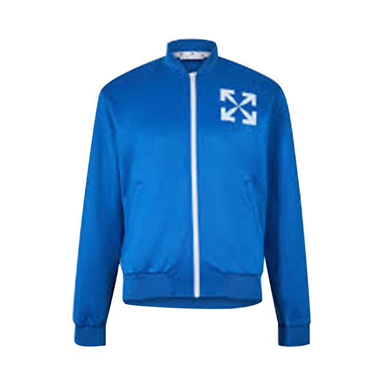 Off-White Single Arrow Slim Track Top 'Peacock/White'
