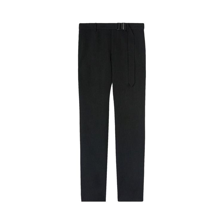 Off-White Buckle Dry Wool Slim Pant 'Black'