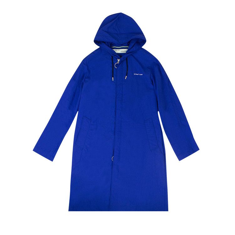 Off-White Diag Raincoat 'Blue'