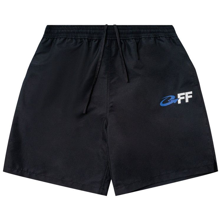 Off-White Exact Opposite Swimshorts 'Black White'