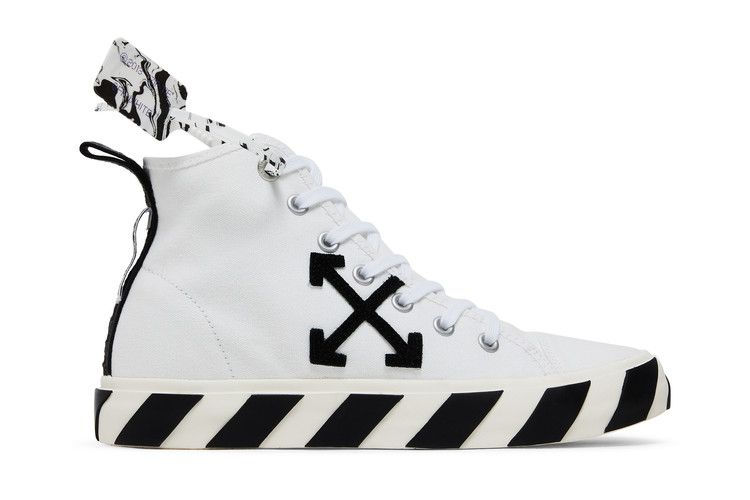 Off-White Vulc Sneaker Mid 'White Black'