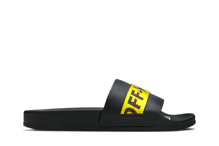 Off-White Sliders 'Black Yellow'