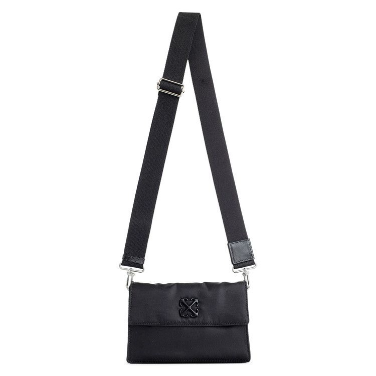 Off-White Soft Jitney 1.4 Messenger Bag 'Black/White'
