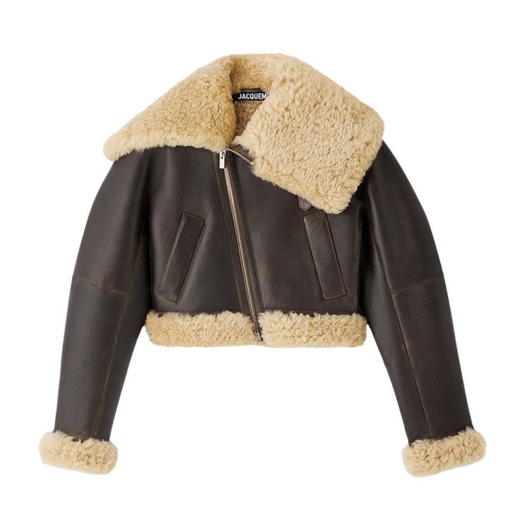 Jacquemus Le Blouson Aviatore 'Dark Brown'