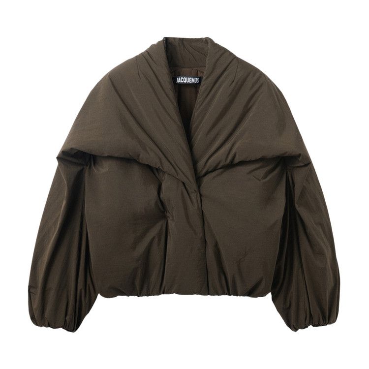 Jacquemus Le Bomber Chale 'Dark Brown'