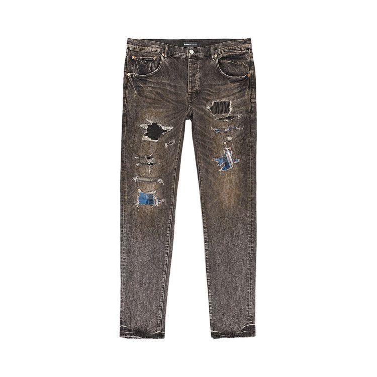 PURPLE BRAND 3/D Jeans 'Black Resin'