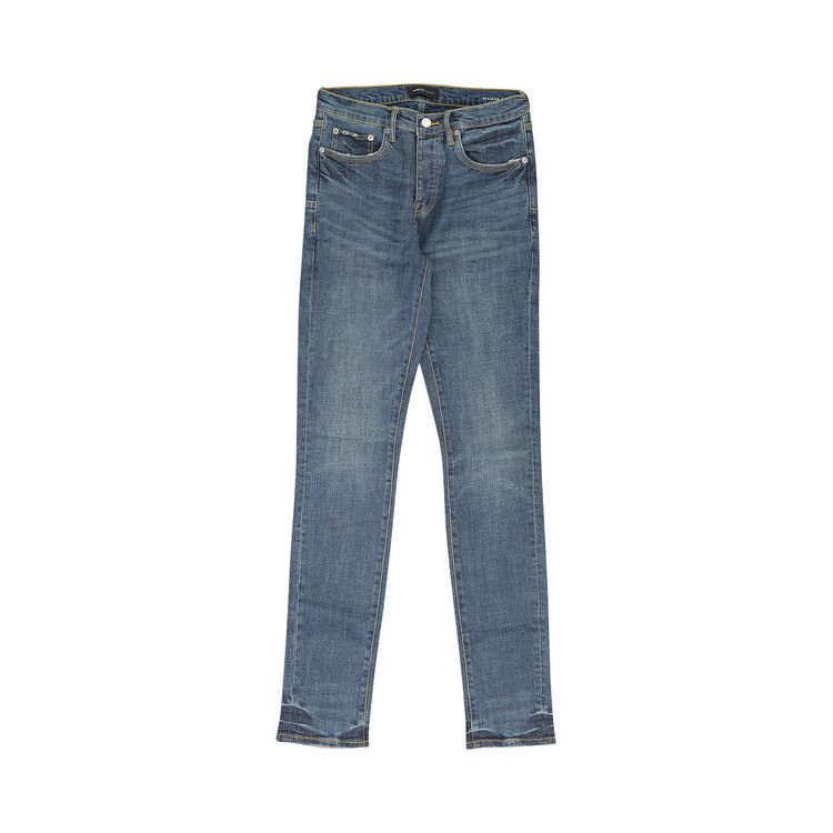 PURPLE BRAND Skinny Vintage Coated Denim 'Blue'