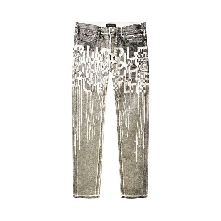 PURPLE BRAND Reverse Black Foil 'Off White'