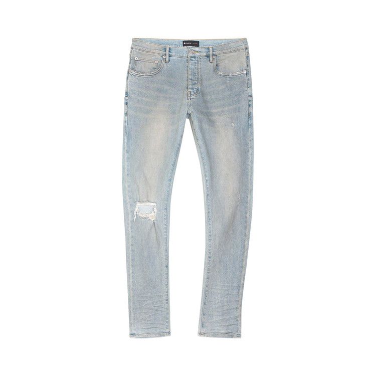 PURPLE BRAND Low Rise Skinny Jean 'Light Dirty Wax'