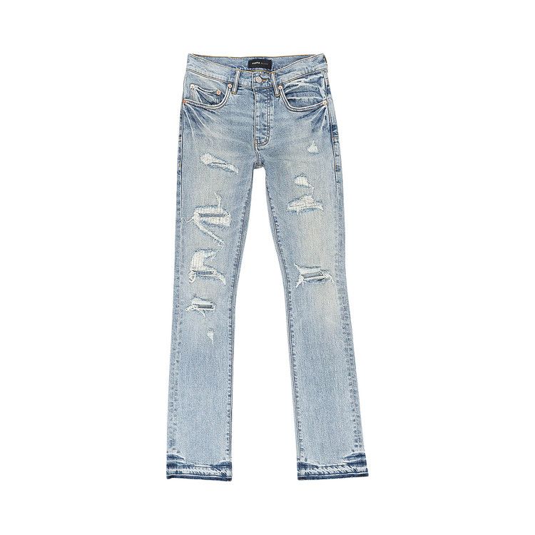 PURPLE BRAND Light Vintage Flare Skinny Jeans 'Indigo'