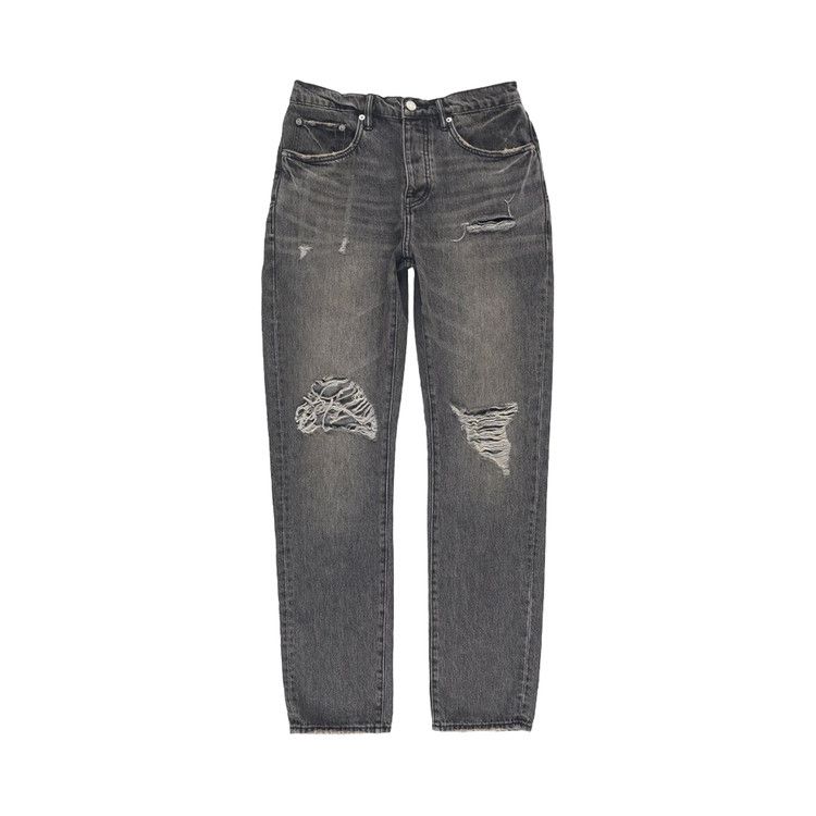 PURPLE BRAND P005 Straight 'Black Vintage Blowout'