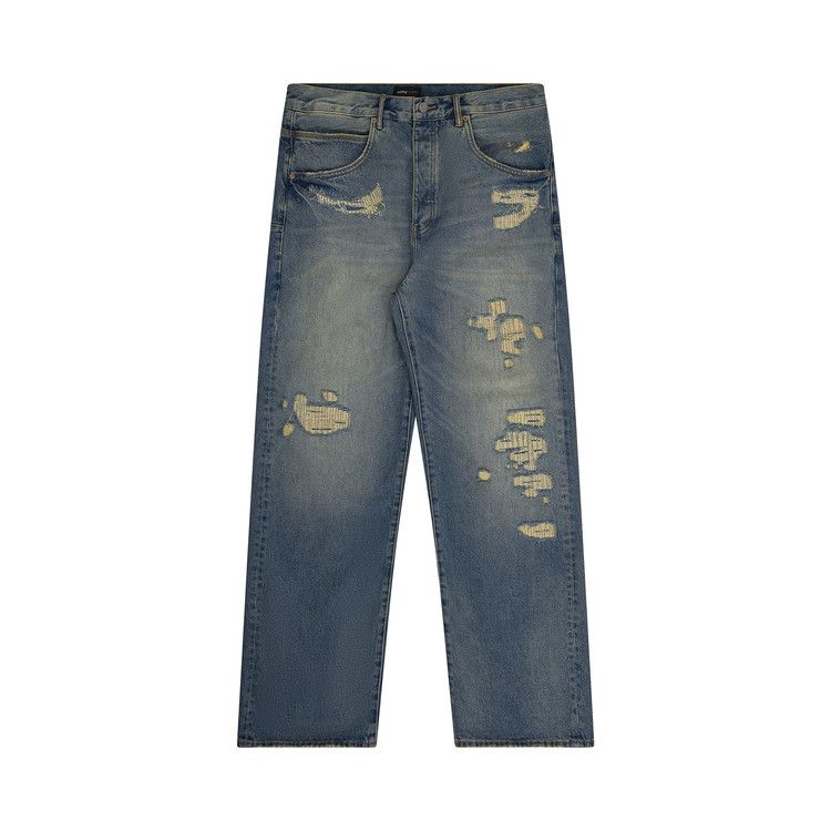 PURPLE BRAND Repair Destroy 'Mid Indigo'