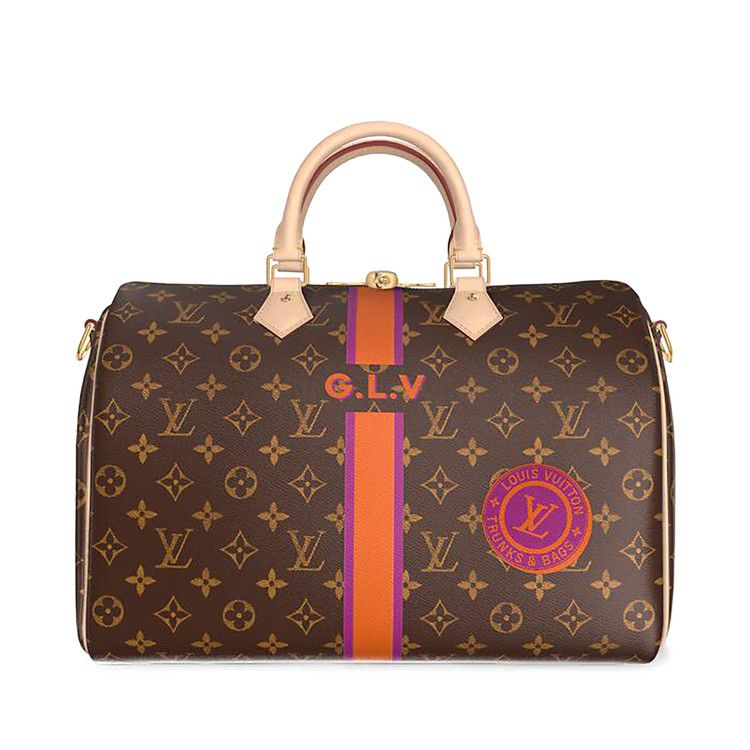 Louis Vuitton Speedy Bandoulière 35 Mon Monogram (Custom Order) 'Brown Monogram Canvas'