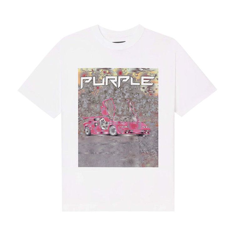 PURPLE BRAND Ditched Tee 'White'