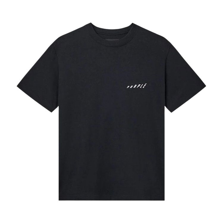 PURPLE BRAND Heavyweight Jersey Short-Sleeve Tee 'Black'